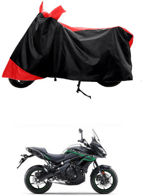 GROFATIK Two Wheeler Cover for Kawasaki(Versys 650, Red)