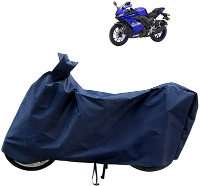 Horseyaart Waterproof Two Wheeler Cover for Yamaha(YZF R15S BS6, Blue)