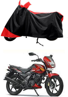 GROFATIK Two Wheeler Cover for TVS(Flame SR125, Red)