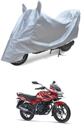 APNEK Waterproof Two Wheeler Cover for Bajaj(Silver)