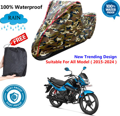 AUTOCAD Waterproof Two Wheeler Cover for Hero(Splendor I Smart, Multicolor)