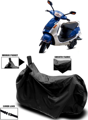 MMSSTAR Waterproof Two Wheeler Cover for Kinetic(Nova EX, Black)