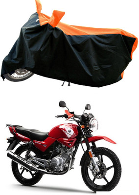 DeepShakshi AUTOMOTIVE Waterproof Two Wheeler Cover for Yamaha(YBR 125, Orange)