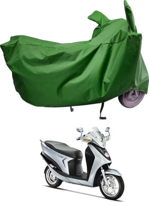 Amexride Two Wheeler Cover for Hero(Leap Hybrid SES, Maroon)