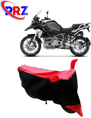 RRZ Waterproof Two Wheeler Cover for BMW(R 1200 GS, Black, Red)