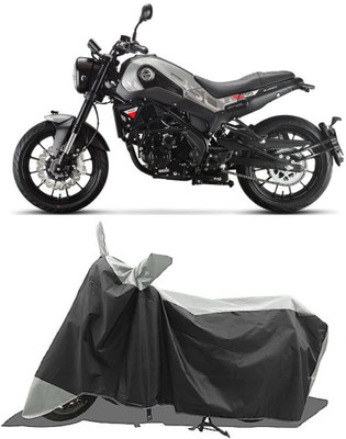 GROFATIK Two Wheeler Cover for Benelli(Leoncino 250, Grey)