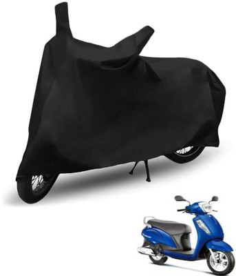 DeepShakshi AUTOMOTIVE Waterproof Two Wheeler Cover for Suzuki(Access SE, Black)