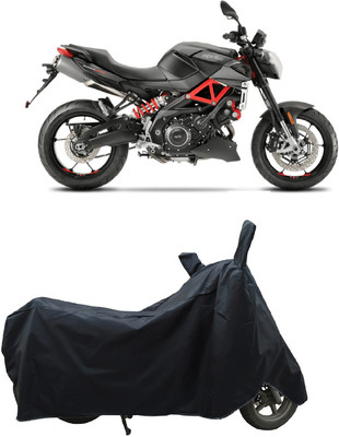 Coxtor Waterproof Two Wheeler Cover for Aprilia(Shiver 900 BS6, Black)
