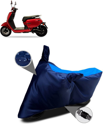 PAGORA Waterproof Two Wheeler Cover for Okinawa(Lite, Blue)