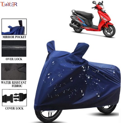 TENNYCER Waterproof Two Wheeler Cover for Hero(Maestro Edge, Blue)
