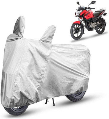 HMS Two Wheeler Cover for Bajaj(Pulsar 135 LS DTS-i, Silver)