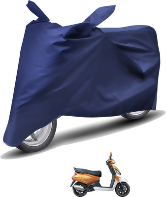 Caronix Waterproof Two Wheeler Cover for Mahindra(Gusto, Blue)