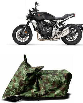 KPIND Waterproof Two Wheeler Cover for Honda(CB1000R, Multicolor)