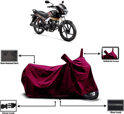 Amexride Two Wheeler Cover for Mahindra(Centuro NXT, Maroon)