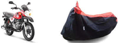 malti Two Wheeler Cover for Bajaj(Boxer BM 150, Red, Blue)