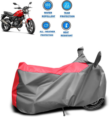 DeepShakshi AUTOMOTIVE Two Wheeler Cover for Hero(Xpulse 200T, Red, Grey)