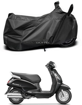 Duffel Two Wheeler Cover for Suzuki(Black)