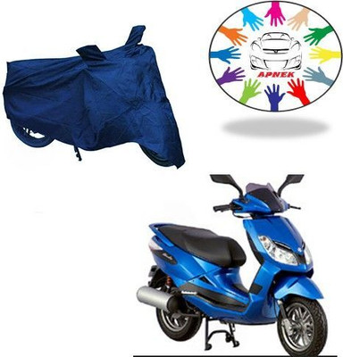 DeepShakshi AUTOMOTIVE Waterproof Two Wheeler Cover for Bajaj(Sunny, Blue)