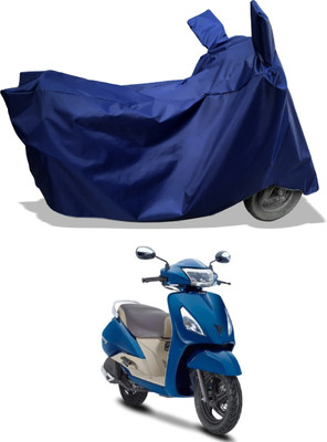Amexride Two Wheeler Cover for TVS(Jupiter Grande, Blue)