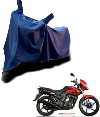 KEDIT Two Wheeler Cover for TVS(Flame DS 125, Blue)