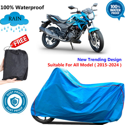 OliverX Waterproof Two Wheeler Cover for Hero(Xtreme 200R, Blue)