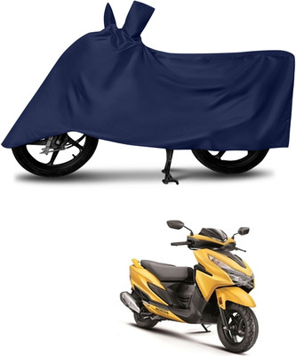 DeepShakshi AUTOMOTIVE Waterproof Two Wheeler Cover for Honda(Grazia, Blue)