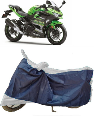 DIGGU Two Wheeler Cover for Kawasaki(Ninja 400, Multicolor)