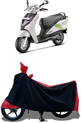 AASHTIK MART Two Wheeler Cover for Hero(Duet, Red)