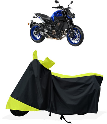 Tricway Two Wheeler Cover for Yamaha(MT-09, Yellow)