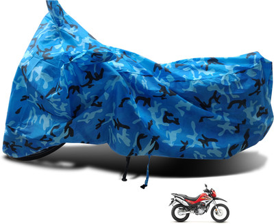 Euro Care Waterproof Two Wheeler Cover for Hero(Impulse, Blue)
