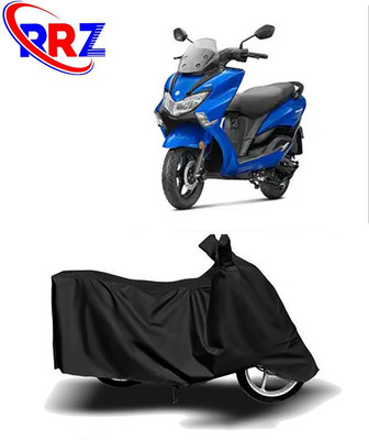 RRZ Waterproof Two Wheeler Cover for Suzuki(Burgman Street, Black)
