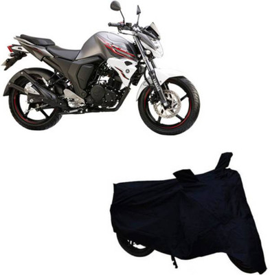 RAAMKM Waterproof Two Wheeler Cover for Hero, Honda, Royal Enfield, TVS(CB Twister, Black)