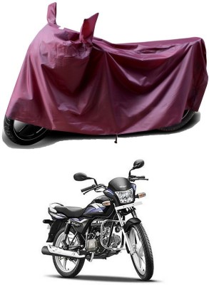 THE REAL ARV Waterproof Two Wheeler Cover for Hero(Splendor Pro, Maroon)