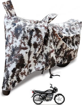 Auto Hub Waterproof Two Wheeler Cover for Hero(Splendor Plus, Multicolor)