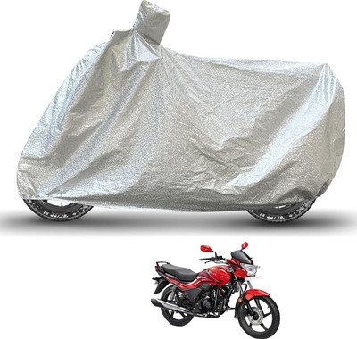 Caronix Waterproof Two Wheeler Cover for Hero(Passion Xpro, Silver)