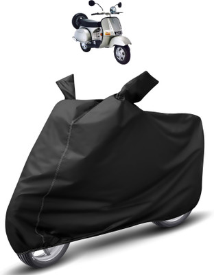 Auto Hub Waterproof Two Wheeler Cover for Bajaj(Chetak, Black)