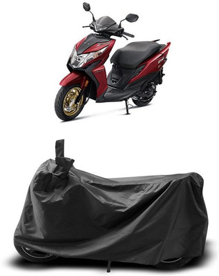 KEDIT Two Wheeler Cover for Honda(Deo, Black)