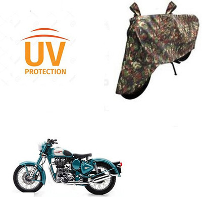 DeepShakshi AUTOMOTIVE Waterproof Two Wheeler Cover for Bajaj(Platina 100 DTS-i, Multicolor)