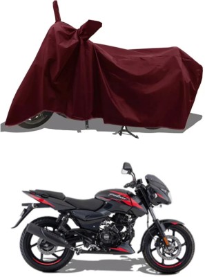 MMSSTAR Waterproof Two Wheeler Cover for Bajaj(Pulsar 150 BS6, Maroon)