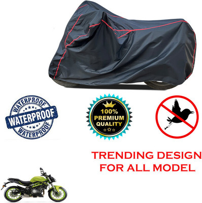 THE REAL ARV Waterproof Two Wheeler Cover for Benelli(302 S, Black)