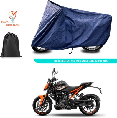 CODOKI Waterproof Two Wheeler Cover for KTM(250 Duke, Blue)