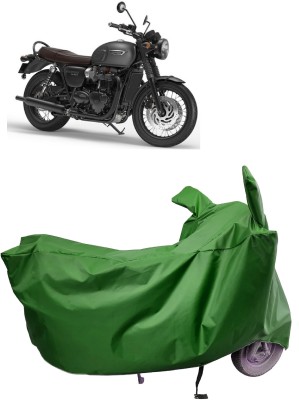 Amexride Two Wheeler Cover for Triumph(Bonneville T120 Black BS6, Maroon)