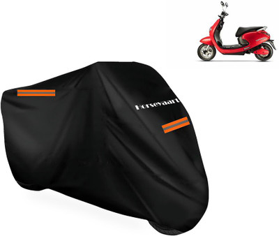 Horseyaart Waterproof Two Wheeler Cover for Evolet(Pony BS6, Black)