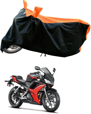 DeepShakshi AUTOMOTIVE Waterproof Two Wheeler Cover for Hero(XF3R BS6, Orange)