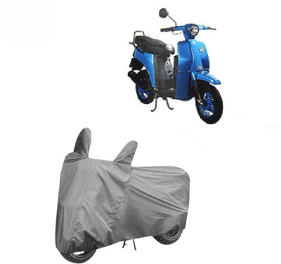 DeepShakshi AUTOMOTIVE Waterproof Two Wheeler Cover for Bajaj(Sunny, Grey)