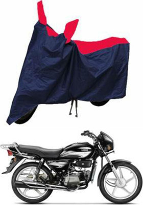 HMS Two Wheeler Cover for Hero(Splendor Plus, Red, Blue)