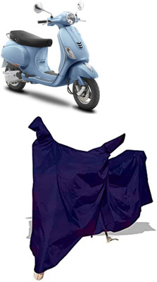Amexride Two Wheeler Cover for Vespa(ZX 125 BS6, Blue)