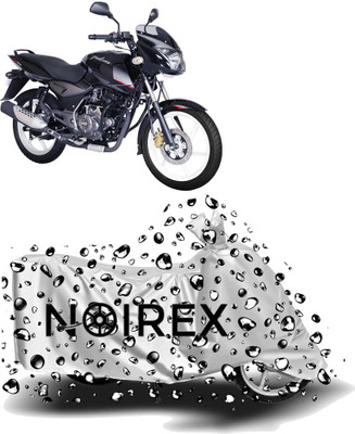 NOIREX Two Wheeler Cover for Bajaj(Pulsar 150, Silver)