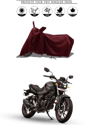 WMIZEXA Waterproof Two Wheeler Cover for Universal For Bike(Maroon)