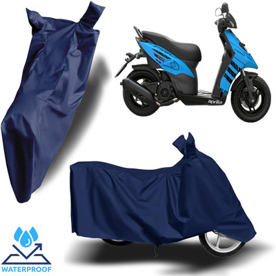 Autoinnovation Waterproof Two Wheeler Cover for Aprilia(Strom ZX, Blue)